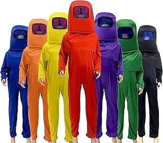Astronaut Costume Jumpsuits for Boys Kids Anime Cosplay Christmas Costumes Carnival Party with Helmet Backpack