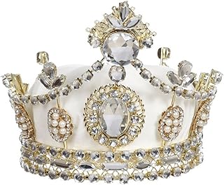 Tiara Crown Ivory - 6 X 5 Inches - Christmas Accessories and Home Decor