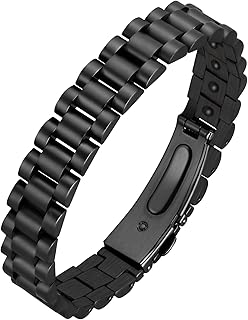 Jecanori Magnetic Bracelets for Men - Men's Hematite Bracelet with Remove Tool & Jewellry Gift Box,Magnetic Field Therapy