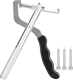 Watchband Removal Pliers, Handheld Watchband Watch Strap Remover Pliers Repairing Tool with Spare Head Watch Band Link Remover for Watch Repairing Workers Home Watch Strap Removal