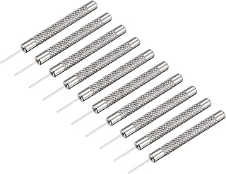 uxcell Watch Band Pin Punch 0.7mm Dia Watch Straps Link Pin Remover Repair Tools 10 Pcs