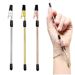 3 Pcs Bracelet Helper Tool, Jewelry Helper, Buddy Jewelry Helper, Fastener Helper Tool, Hands Bracelet Helper, Fastening and Hooking Equipment for Necklace Bracelet Watch Clasps Zippers and Closures