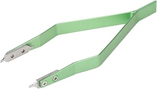 V Shaped Watch Spring Bar Tweezers Metal Watch Repairing Accessory Tool