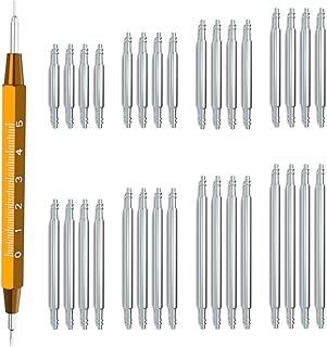 Spring Bar Tool with 32pcs Heavy Duty Stainless Steel Watch Band Pins, Modern