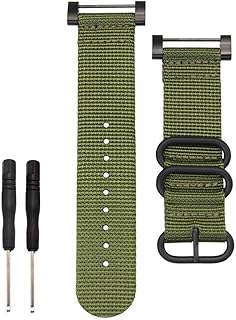 Watch Band for Suunto Core – Nylon Canvas Strap Replacement Kit – 24mm Nato Zulu Strap – Includes Lugs Adapter, Threadlocker, & Screw Tools