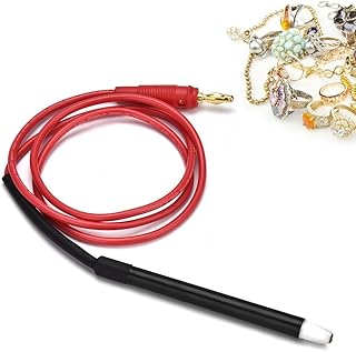 Jadpes Gold Plating Kit, Jewelry Tools Electroplating Pen, Plating Pen Gold Silver Jewelry Electroplating Tool Brush Pen Plating Jewelry Making Accessory Equipment