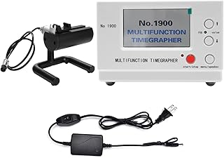 Timegrapher No.1900, Multifunctional Watch Tester, Watch Timing Machine for Watchmaker, Watch Calibration Tool with LCD Screen
