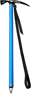 Bobillow Outdoor Camping Ice Axe Walking Pick for Camping Aluminum Alloy Mountaineering Axe Glacier Climbing Tool Lightweight Design,70 Cm
