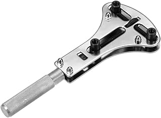 uxcell Watch Back Remover Tool Set Adjustable Case Opener for 55mm Watch Case