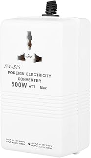 Chazcool 110V/120V to 220V/240V Converter, 380W Dual Channel Transformer Plugs 220V/240V to 110V/120V, Step up/Down Travel Adapter CN Standard Plug (Applicable Electrical Appliance: <380w)