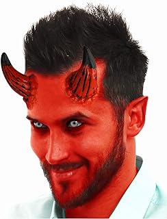 Faux Studio Large Devil Horns Latex Prosthetic Appliance.