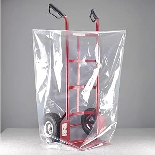 Extra Large Plastic Storage Bags 55x63 inches Clear Appliance Storage Bags Perfect for Moistureproof, Dustproof, Luggage, Suitcase, Home Appliances, Comforter and more (2 Mil 5 Pack)