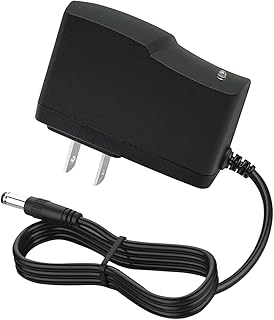 6V 2A Power Adapter with 5.5m×2.5m/2.1m DC Plug， AC/DC 50-60Hz Supply Adapter Transformer (2000mA) with 8DC Plugs fit in Routers，Home appliances，Humidifier，Scanner，Speaker