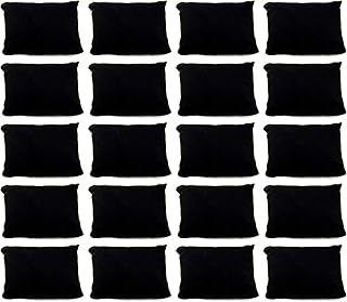 AUEAR, Velvet Bracelet Watch Pillow Black Jewelry Pillows Watch Bracelet Bangle Cushions Display Stand Set for Box (20 Pcs)