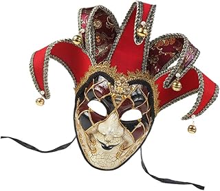 Full Face Women Men Masquerade Mask Halloween Mask Mardi Gras Mask Creepy