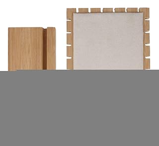 Wooden Eco-Friendly Jewelry Display Stand, Jewelry Organizer Durable Removable Jewelry Stand Rack, Home Decoration Earring for Pendant Bracelet for Necklace(Beige)