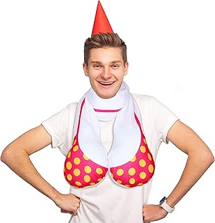 jollylife 2PCS Wave Dot Bikini Scarf Gag Gifts - Christmas White Elephant Decorations Ugly Sweater Party Supplies