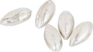 DHRUVS COLLECTION 925 Silver Combo of 5 Elaichi for Home Pooja, Gift Purpose and Donation