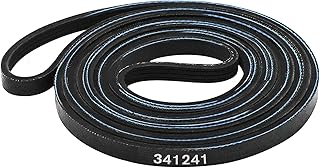 341241 Dryer Drum Drive Belt by Beaquicy - Replacement for Ken-more Whirlpool Dryer