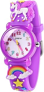 Girls Watch - 3D Cartoon Waterproof Toddler Watch, Gifts for Girls Age 2-8 Toys for 3 4 5 6 7 Year Old Girls - Kids Gifts