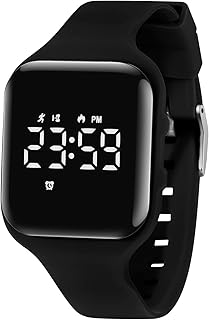 Kids Watch Digital Watch for 5-12 Years Old Boys Girls, Kids Fitness Tracker Watch with Alarm Clock, Stopwatch, Step Counter Sports Watch, No App Waterproof Watch for Kids Teens Gifts