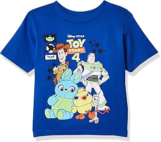 Toy Story Boys Disney Pixar Comic Short Sleeve Tshirt-Toddlers