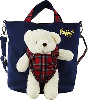 K-767 Shoulder Bag with Plush Toy