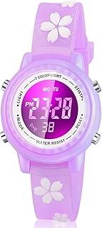 Viposoon Waterproof LED Kids Watches with Alarm - Kids Toys Gifts for Girls Age 3-10