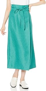 N Natural Beauty Basic 166-2220655 Women's Linen Wrap Skirt