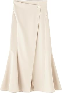 017-4120252 Women's Metal Button Mermaid Skirt