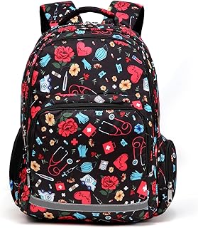 Nurse Backpack for Women Girls Laptop Work Bag College Nursing Assitant Cna Cma Home Health Hospital Commuter Essentials Gift (nurse), Nurse, Standard size, Nurse Backpack Nursing Bags for