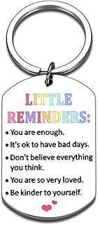 Back to School Supplies for Girls, First Day of School, Summer School Supplies, Off to College Gifts, Get Well Soon, Little Reminders Keychain, Mental Health Gifts, Stress Relief Gifts, You Are