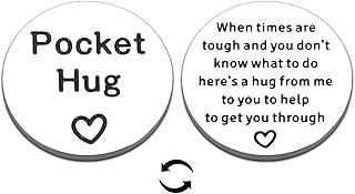 Cancer Care Gifts for Women, Sobriety Gifts for Women, Stress Relief Gifts for Women, Pocket Hug Keychain, Cancer Patients Must Have, Mental Health Gifts, Get Well Soon Gifts for Men, Back to School,