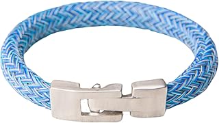 Beion Leon Bracelet Denim Blue Beion is a health accessory for suits and formal wear as well as sports and golf core stabilization, 小, Stone Stainless Steel Stone Stainless Steel PET, No Gemstone