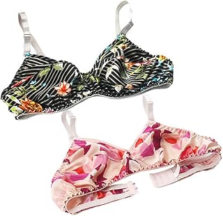 Farlenoyar Women Pure Silk Bra Soft Underwear Smooth Health Unpadded Bra Multi Size