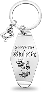 Hairstylist Gift Hairdresser Keychain Barber Shop Gift Beautician Gift Cosmetologist Hairdressing Gift Salon Club Gift