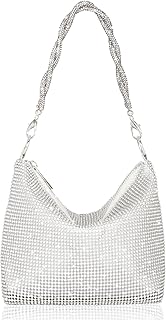 Fashion Womens Evening Bag Glitter Rhinestone Purse Shiny Clutch Handbag for Party Wedding
