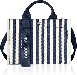 Canvas Tote Bag for Women Fashion Crossbody Handbag Trendy Printed Purse