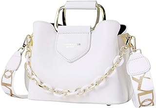 Qiayime Women's Fashion Shoulder Purses Handbags PU Leather Top Handle Satchel Tote Crossbody Bag
