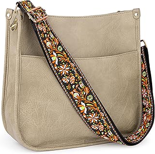 Viva Terry Vegan Leather Crossbody Fashion Shoulder Bag Purse with Adjustable Strap