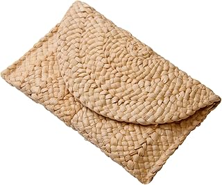 Straw Crossbody Purses for Women Summer Beach Bags Envelope Woven Handbags