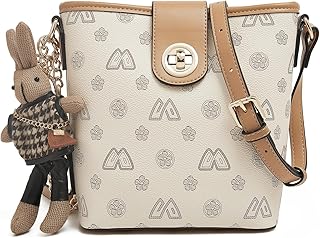 PVC Crossbody Bags for Women Doll Hanging Decoration Small Top-handle Purses Lightweight