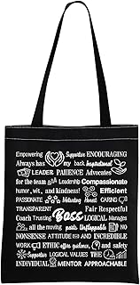 MINIGIU Boss Gift Boss Appreciation Gift Boss Tote Bag for Leader Mentor Female Boss