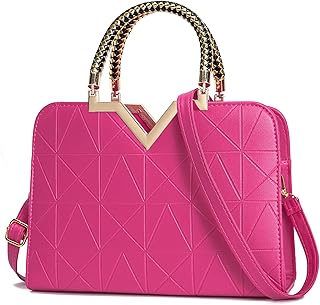 JHVYF Purses for Women Fashion Handbag Ladies Satchel Bags PU Leather Top Handle Shoulder Tote Bags