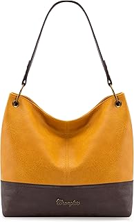 Wrangler Hobo Bags for Women Vegan Leather Top Handle Shoulder Purses and Handbags