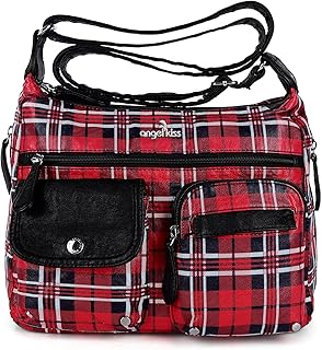 Crossbody Bags for Women,Angelkiss Ladies Shoulder Messenger Handbags and Purses Medium Faux Leather Pocketbooks