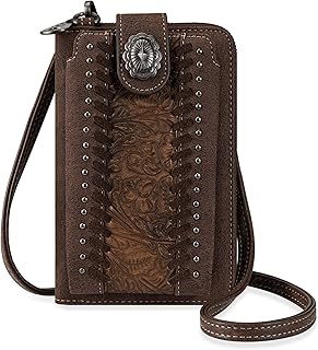 Small Crossbody Cell Phone Purses for Women Western Style Phone Bags Wallet Purses and Handbags with Strap