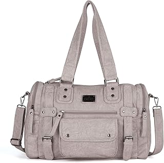 Angelkiss Purses and Handbag for Women Soft Leather Hobo Bags Satchel Shoulder Bags Ladies Tote Crossbody Bag