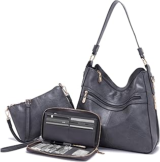 Women Large Crossbody Bags Ladies Satchel Shoulder Handbags Purse and Wallet Set for Women Totes Hobo Purses