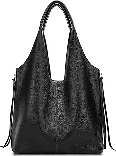 Genuine Leather Tote Bag Womens Purses ladies hobo Handbags shoulder work Satchel